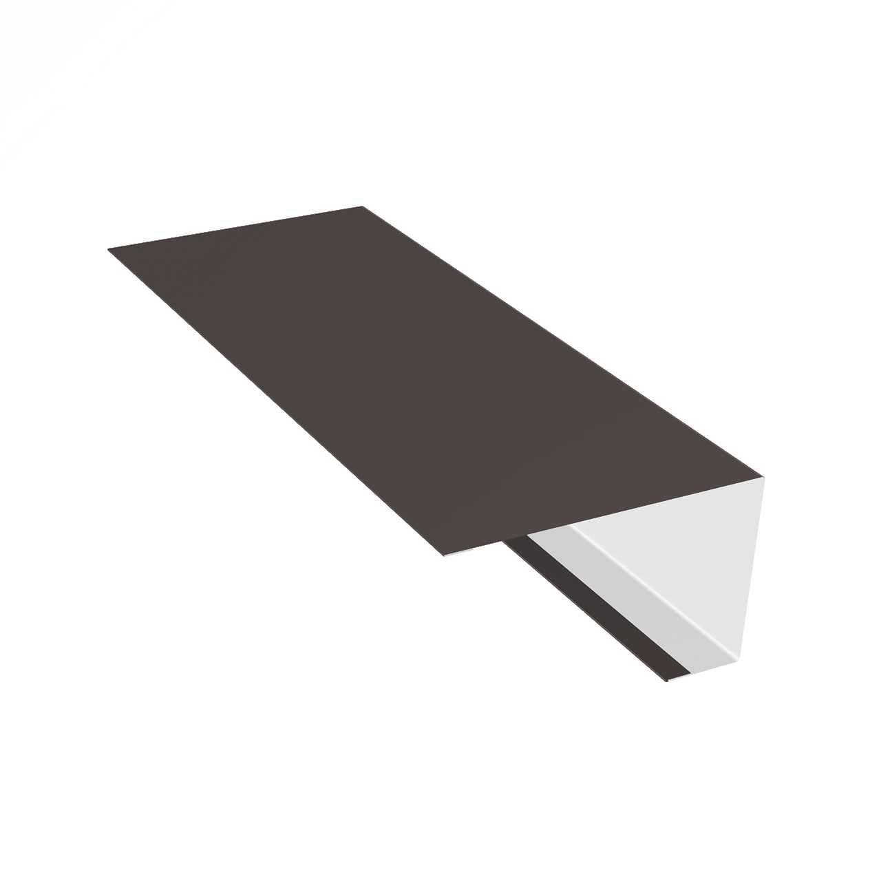 Планка торцевая фасадная для фальцевых панелей 