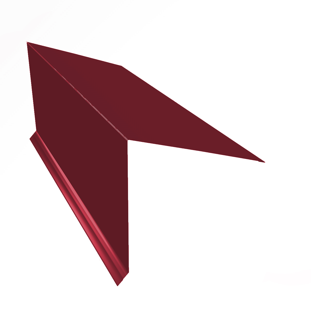 Планка конька 180 для фальцевых панелей 