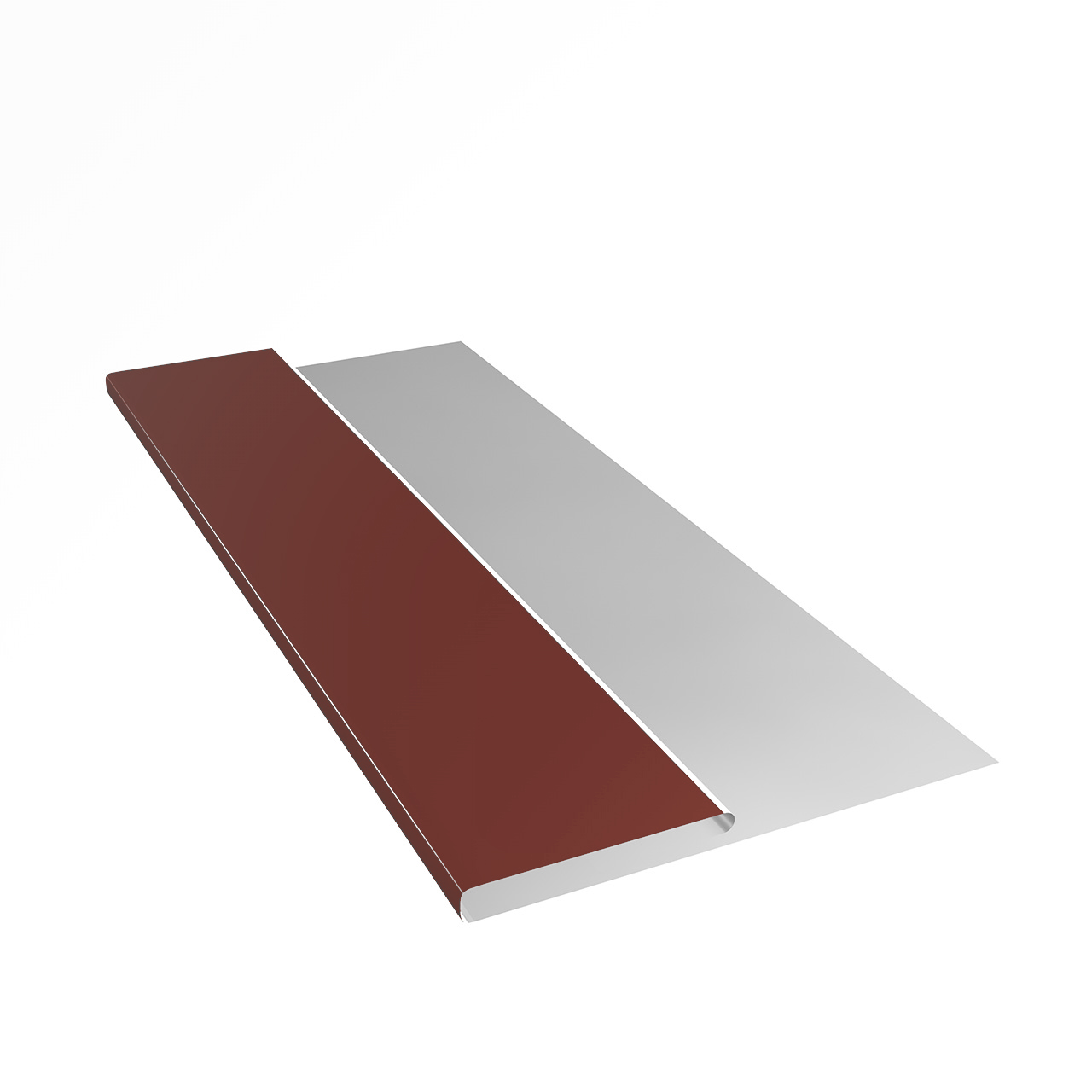 Планка завершающая для фальцевых панелей 