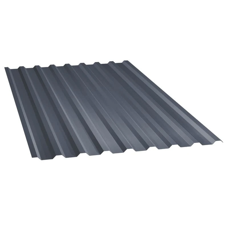 Профнастил ПС 20, Полиэстер глянцевый, Двустороннее, 0,45 мм, RAL7024 (серый графит)