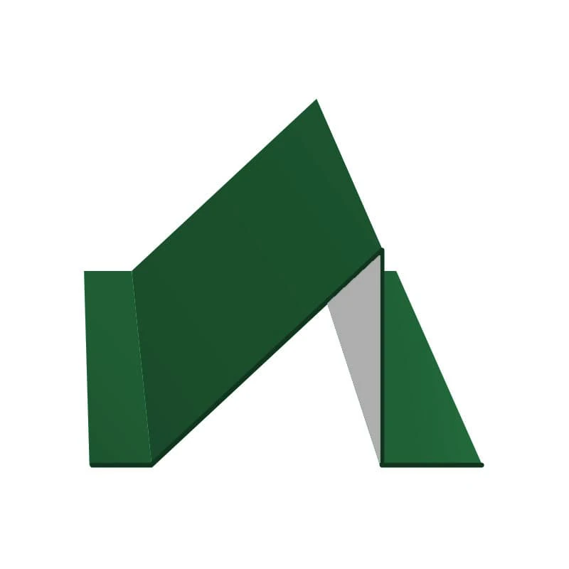 Планка снегодержателя 2 м Полиэстер глянцевый 045 мм RAL6002 зелёный лист