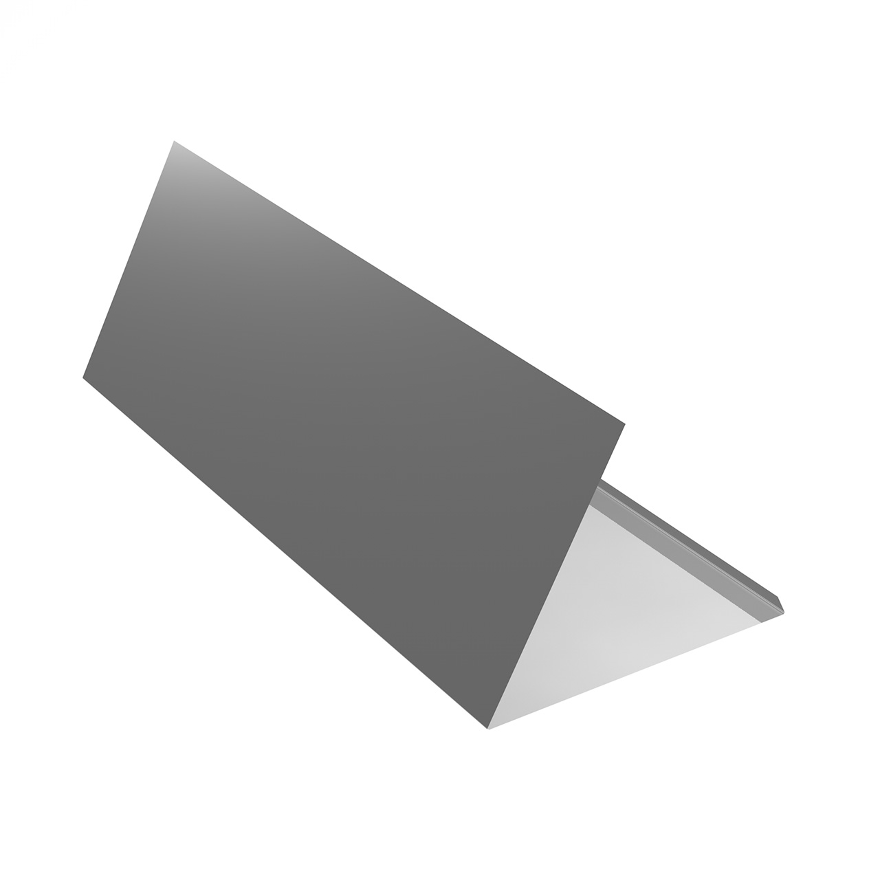 Планка примыкания верхняя к трубе для фальцевых панелей