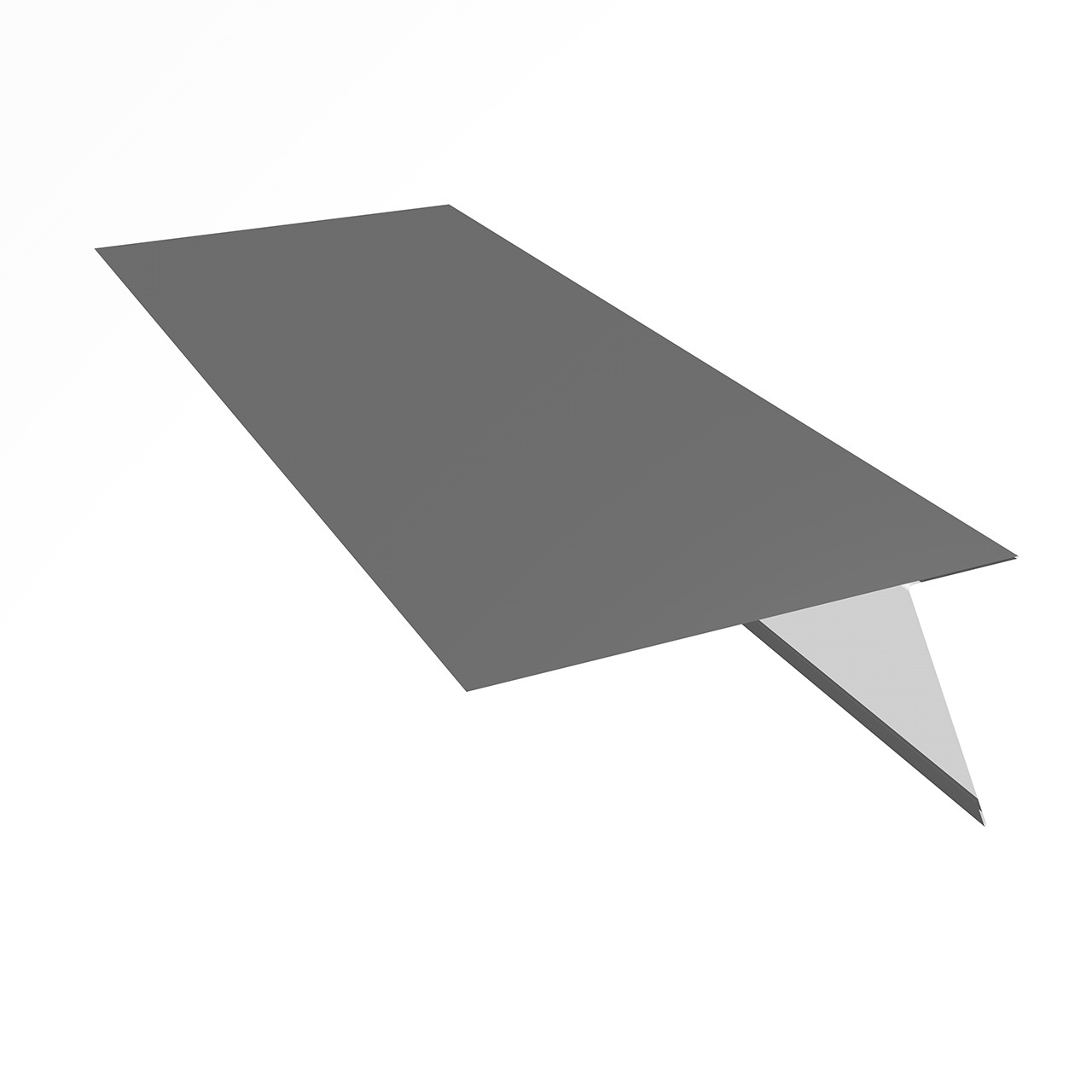 Планка карнизная для фальцевых панелей