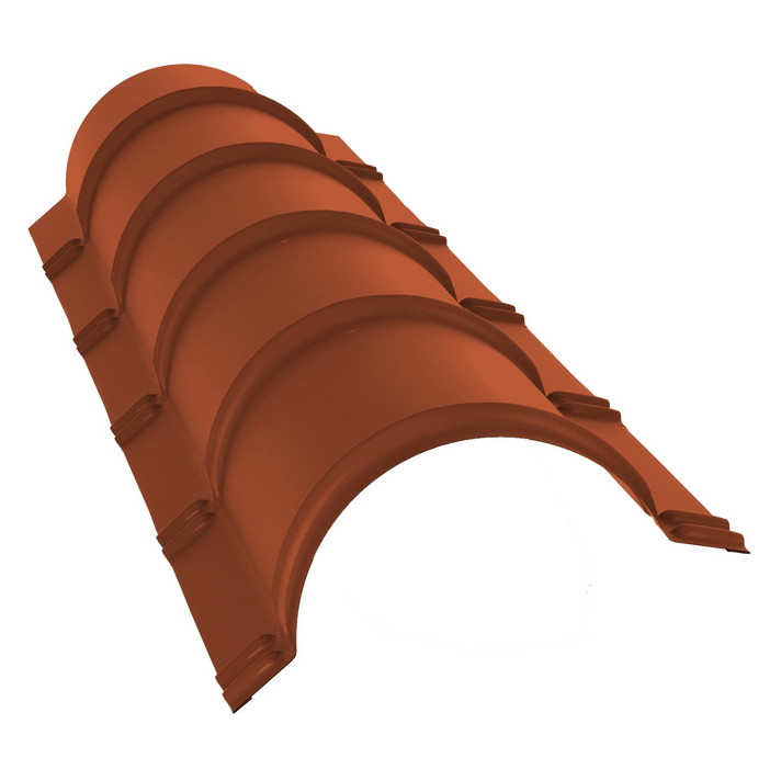 Планка конька полукруглого