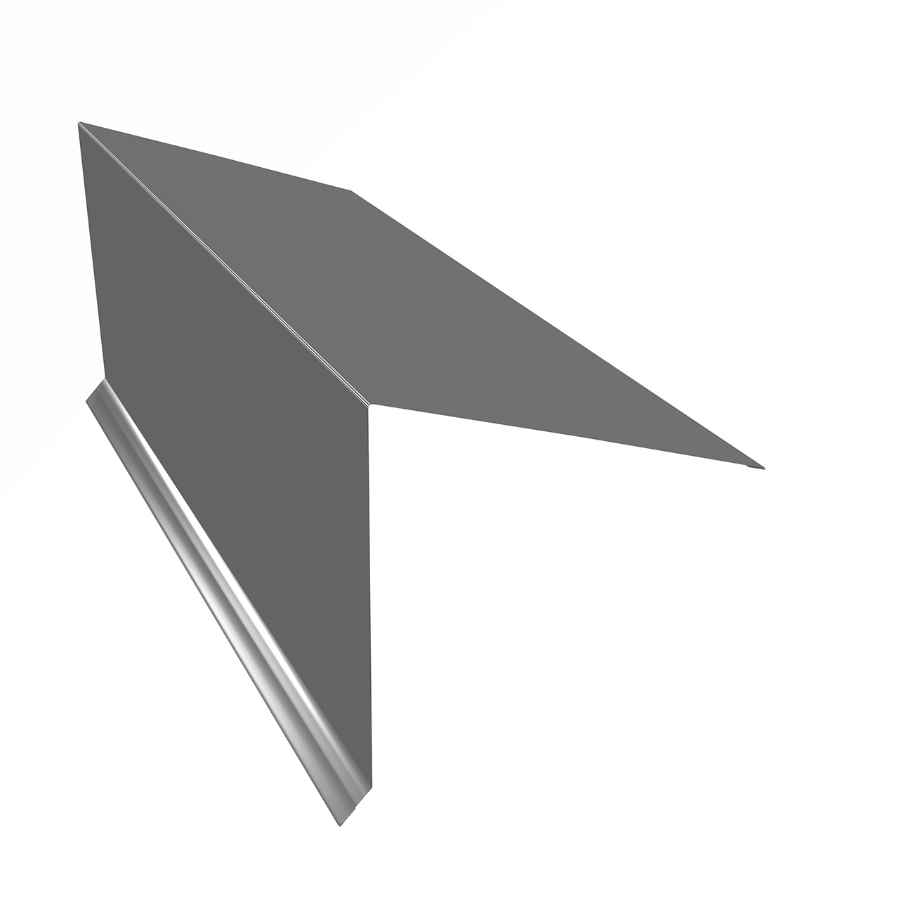 Планка конька 180 для фальцевых панелей