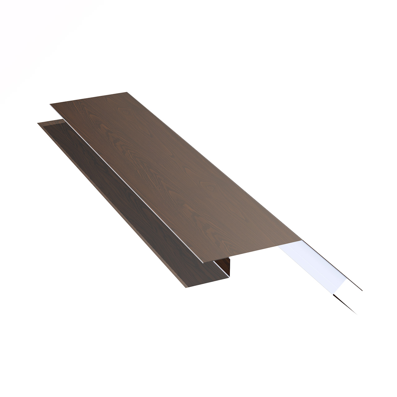 Планка угла наружного сложная 135 для металлосайдинга