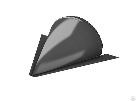 Заглушка конька круглого конусная 